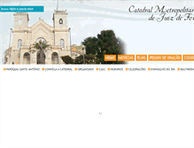 Tablet Screenshot of catedraljf.org.br